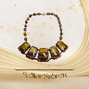 Collier Tissé - Sahara