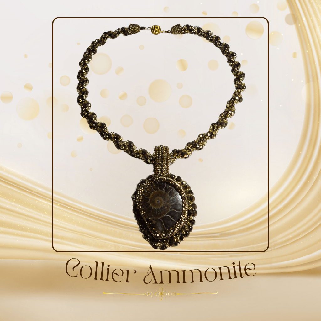 Collier Tissé - Ammonite