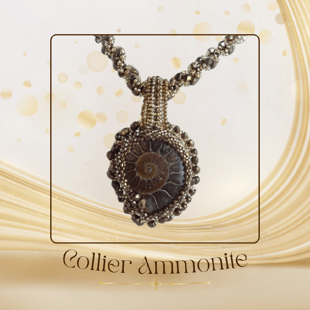 Collier Tissé - Ammonite