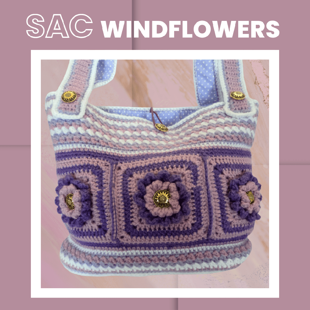 Sac au Crochet - Windflowers