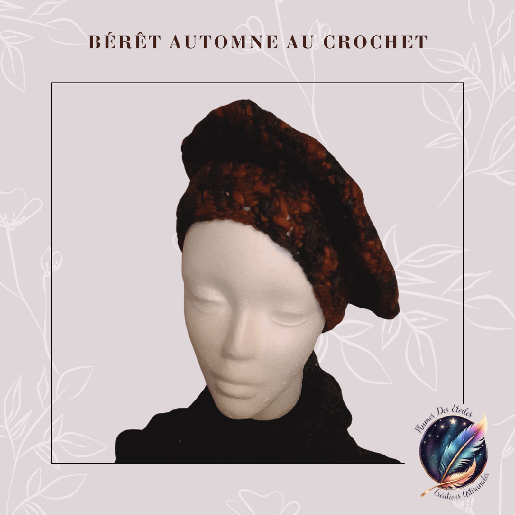 Béret Automne au Crochet