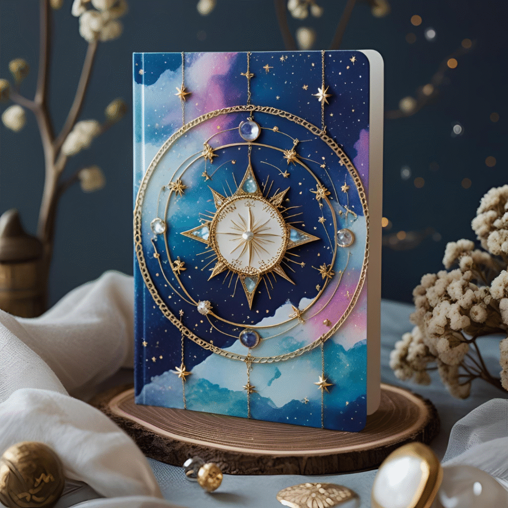 Découvre mes créations artisanales uniques : papeterie poétique, bijoux célestes, objets faits-main inspirés par les saisons. Un univers doux et sensible.