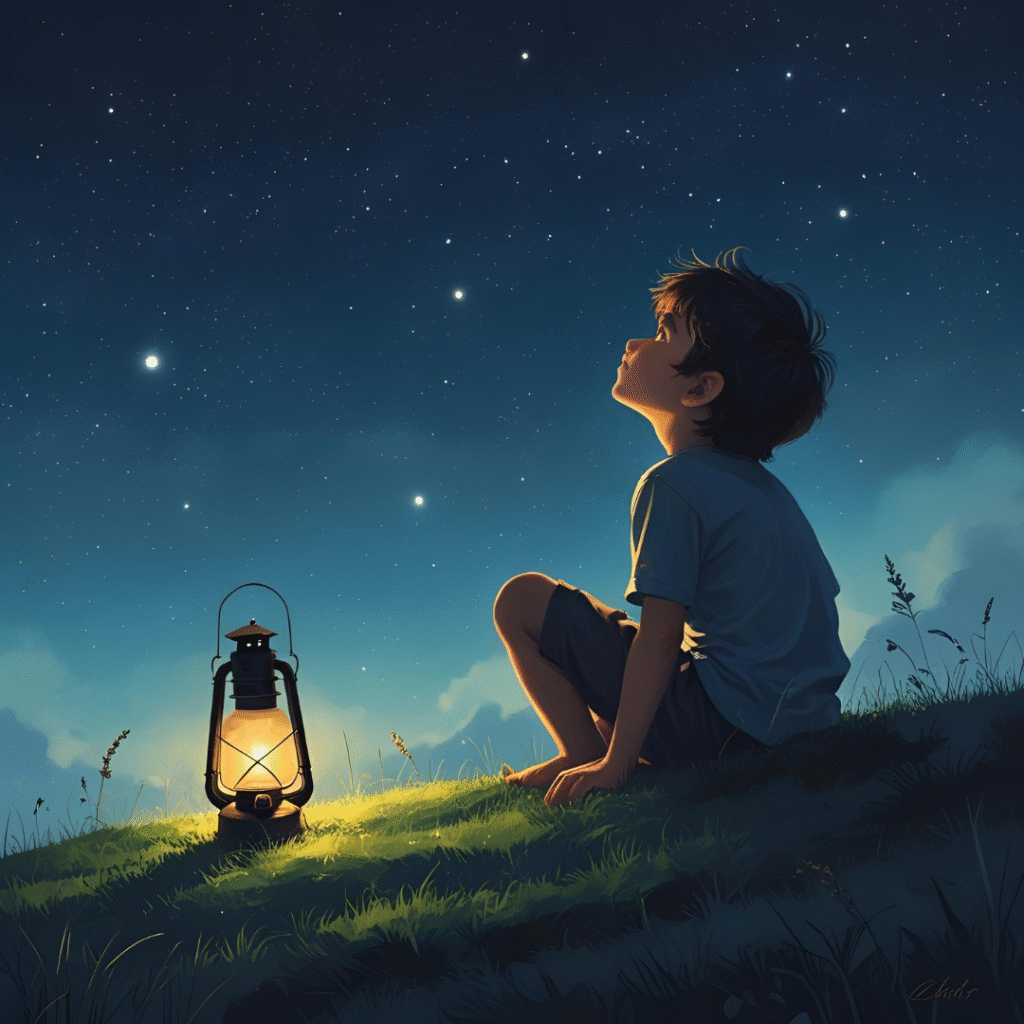 🌌 Un conte doux comme un rêve, pour se souvenir que même dans l’ombre… une étoile veille.