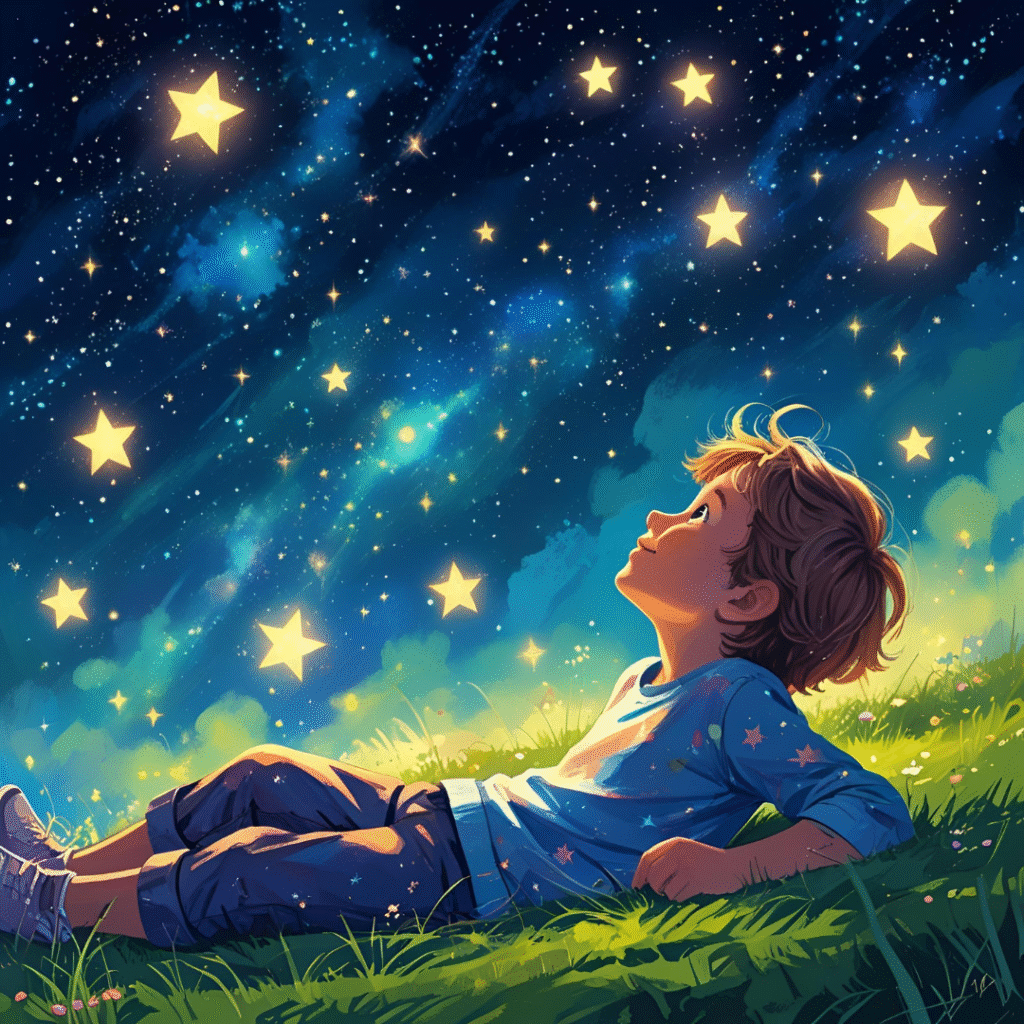 🌌 Un conte doux comme un rêve, pour se souvenir que même dans l’ombre… une étoile veille.